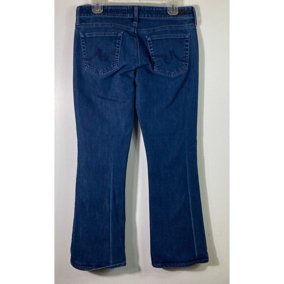 Womens AG Adriano Goldschmied the Club well fitted jeans Flare 30R Cotton Poly‎ - Picture 2 of 8